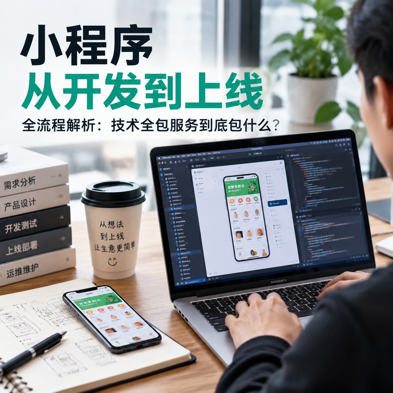小程序从开发到上线全流程解析：技术全包服务到底包什么？